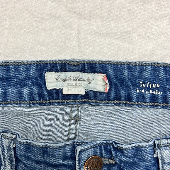 English Laundry Slim Straight Jeans 34x 32 - Picture 2 of 3